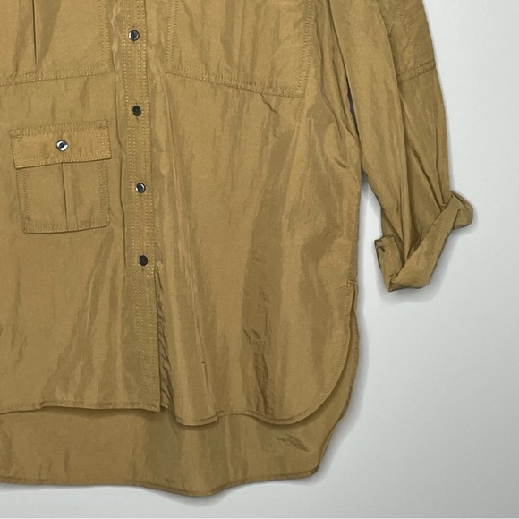 BANANA Republic safari collection nylon oversized utility shirt - Picture 8 of 13
